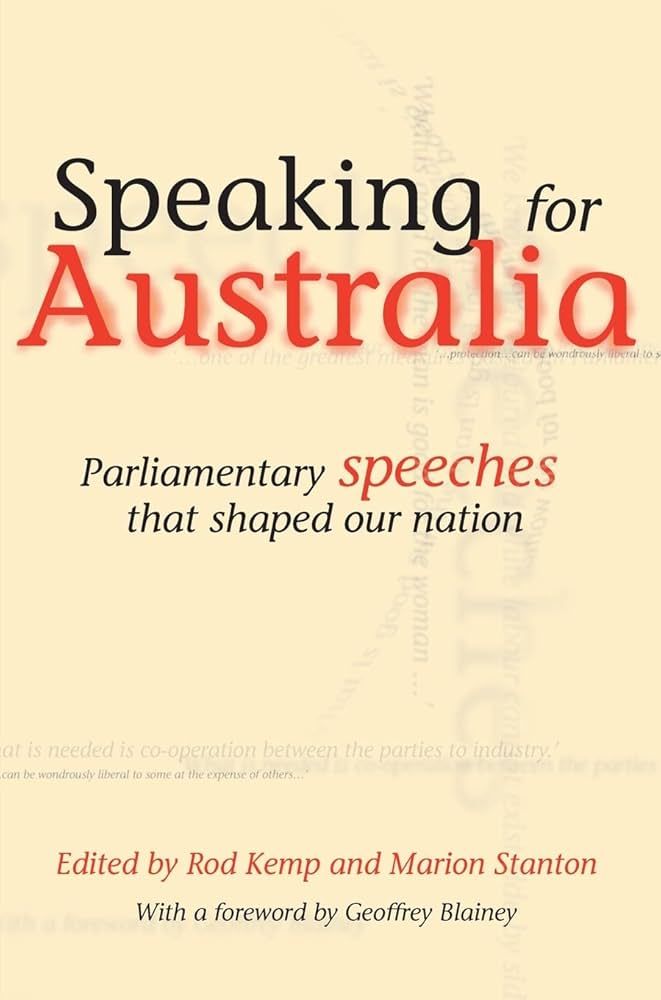 Speaking for Australia