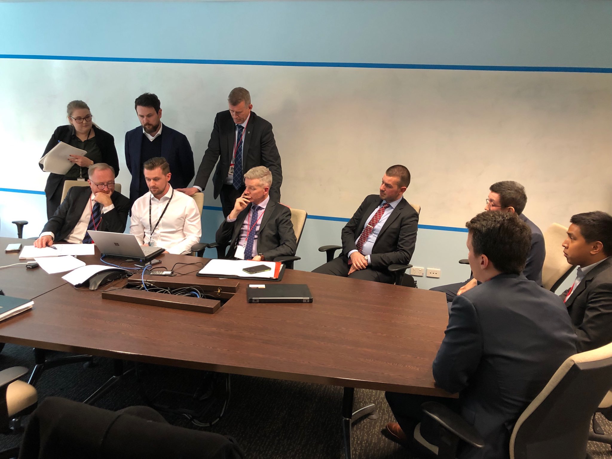ABC lawyers and AFP officers hover over a computer as they work out what comes within the terms of the warrant. At the end of the table, on the right, are the  ... 				  </div>
			  
		  </div>

		</div>
		<!-- End K2 Item Layout -->

			</div>

	<!-- Pagination -->
		<div class=