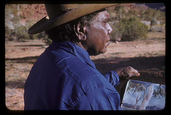 Albert Namatjira Image by Pastor SO Gross Courtesy Strehlow Research Centre