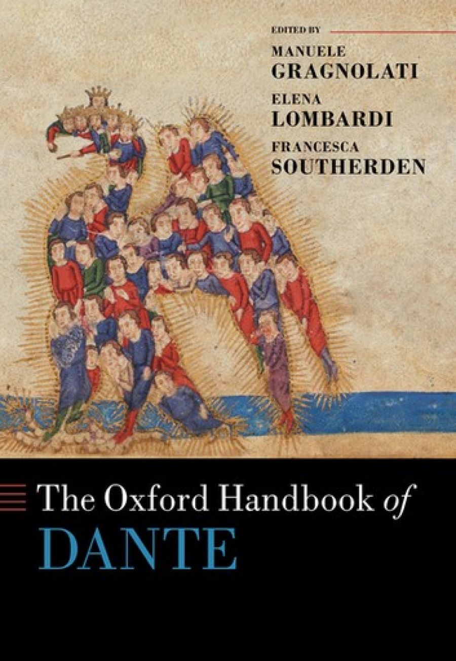 Diana Glenn reviews The Oxford Handbook of Dante edited by Manuele Gragnolati, Elena Lombardi, and Francesca Southerden