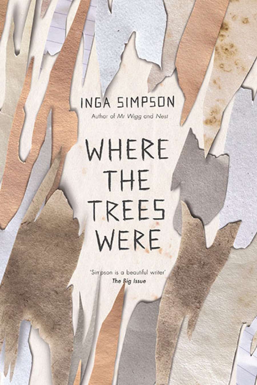 Rhyll McMaster reviews Where the Trees Were by Inga Simpson