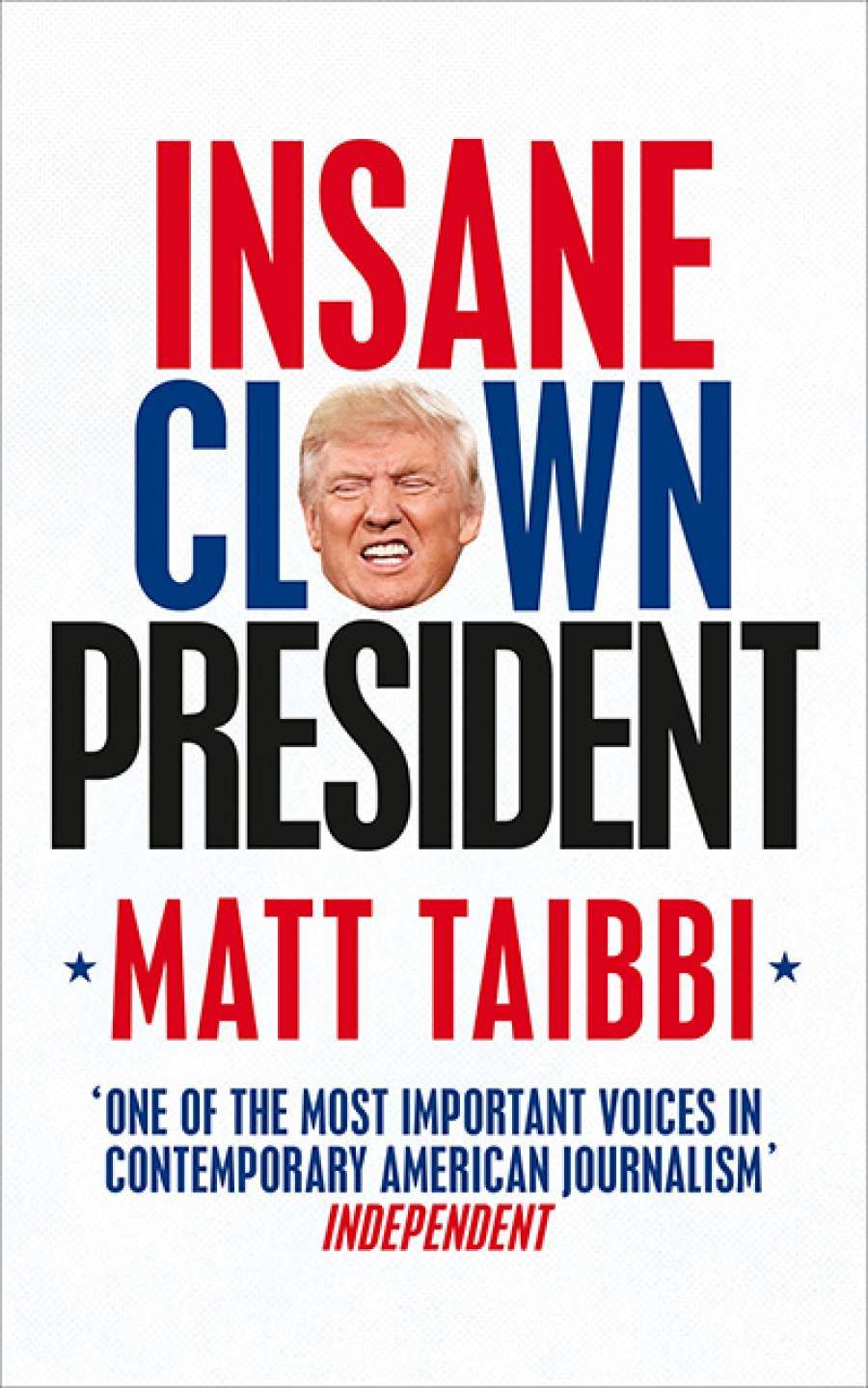 James McNamara reviews Insane Clown President: Dispatches from the 2016 Circus by Matt Taibbi and How The Hell Did This Happen? The Election of 2016 by P.J. O’Rourke