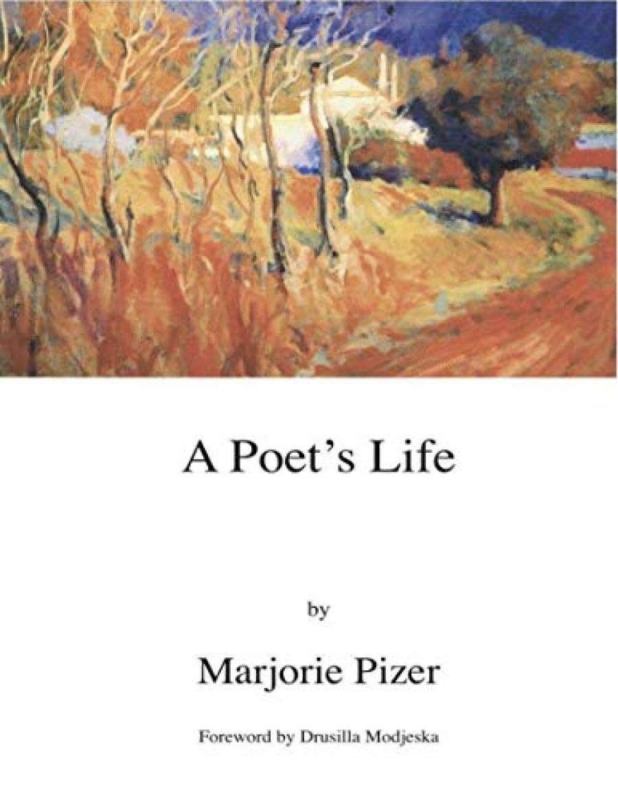 Mandy Swann reviews A Poets Life 1963-2005 by Marjorie Pizer