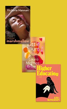 Debra Adelaide reviews 'Marshmallow' by Victoria Hannan, 'Higher Education' by Kira McPherson, and 'Little Plum' by Laura McPhee-Browne