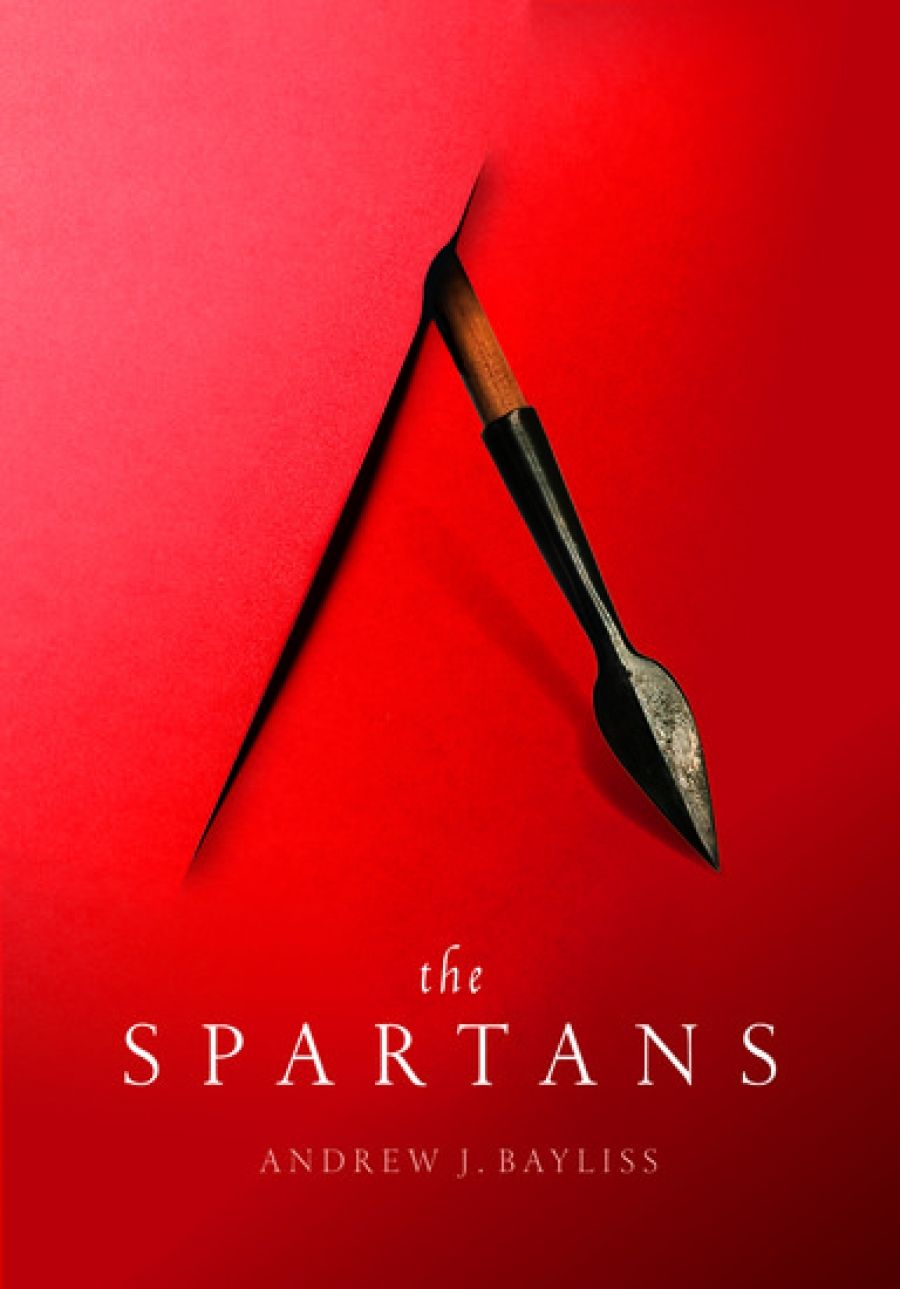 Alastair Blanshard reviews The Spartans by Andrew J. Bayliss