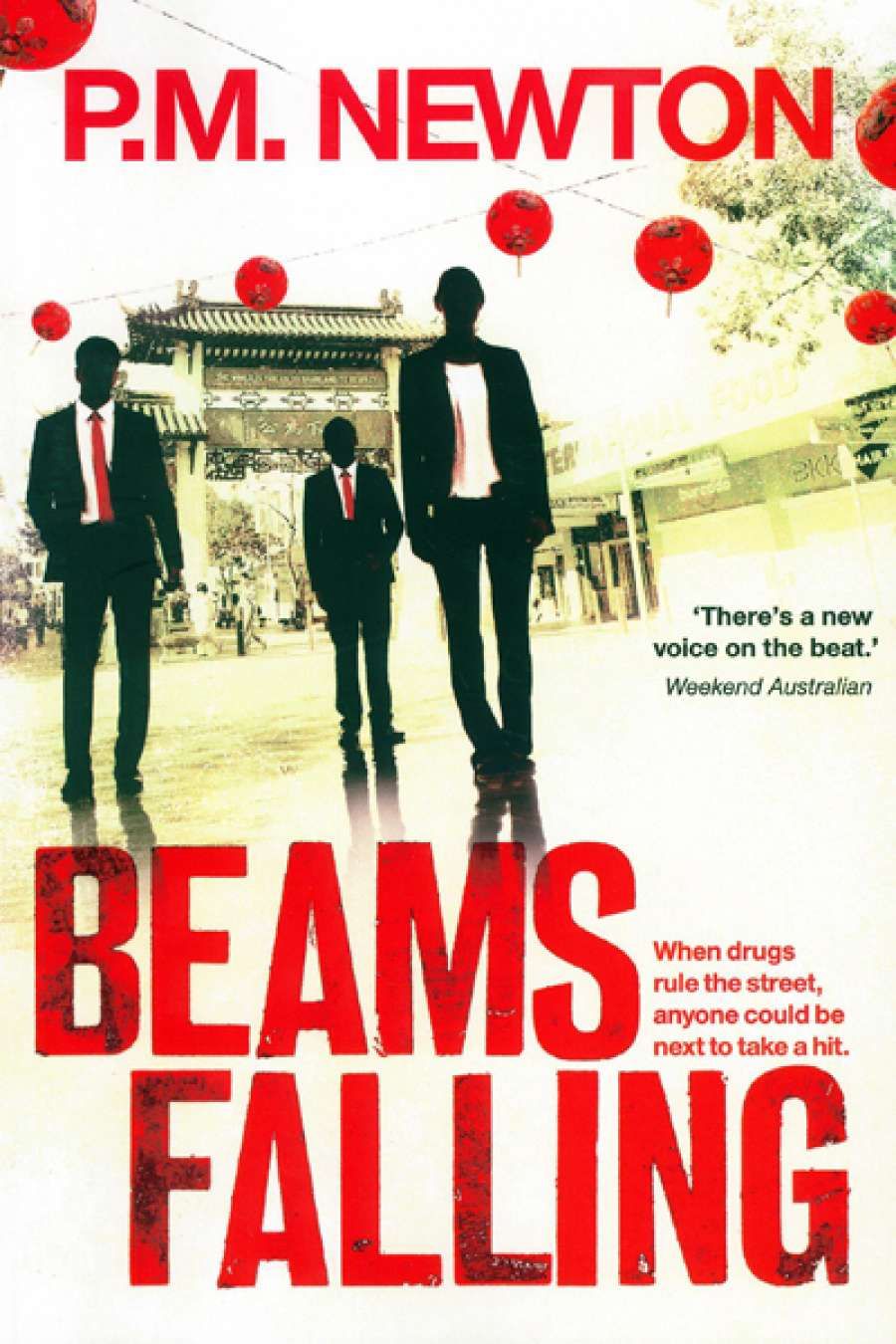 Dean Biron reviews Beams Falling by P.M. Newton