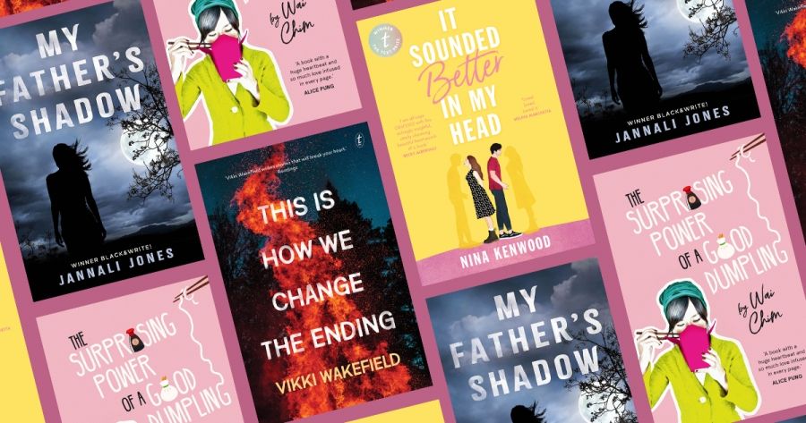 Emily Gallagher reviews My Father’s Shadow by Jannali Jones, This Is How We Change the Ending by Vikki Wakefield, It Sounded Better in My Head by Nina Kenwood, and The Surprising Power of a Good Dumpling by Wai Chim