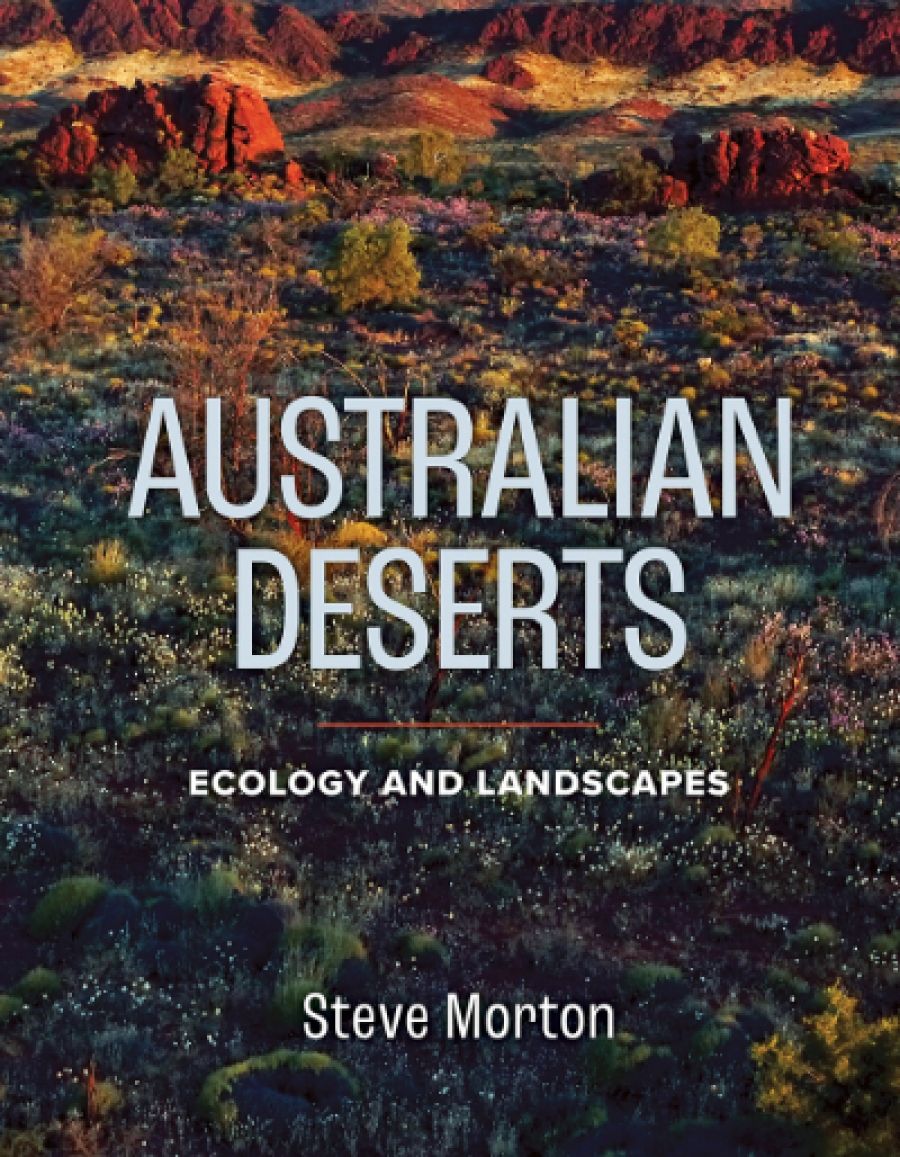 Saskia Beudel reviews Australian Deserts: Ecology and landscapes by Steve Morton