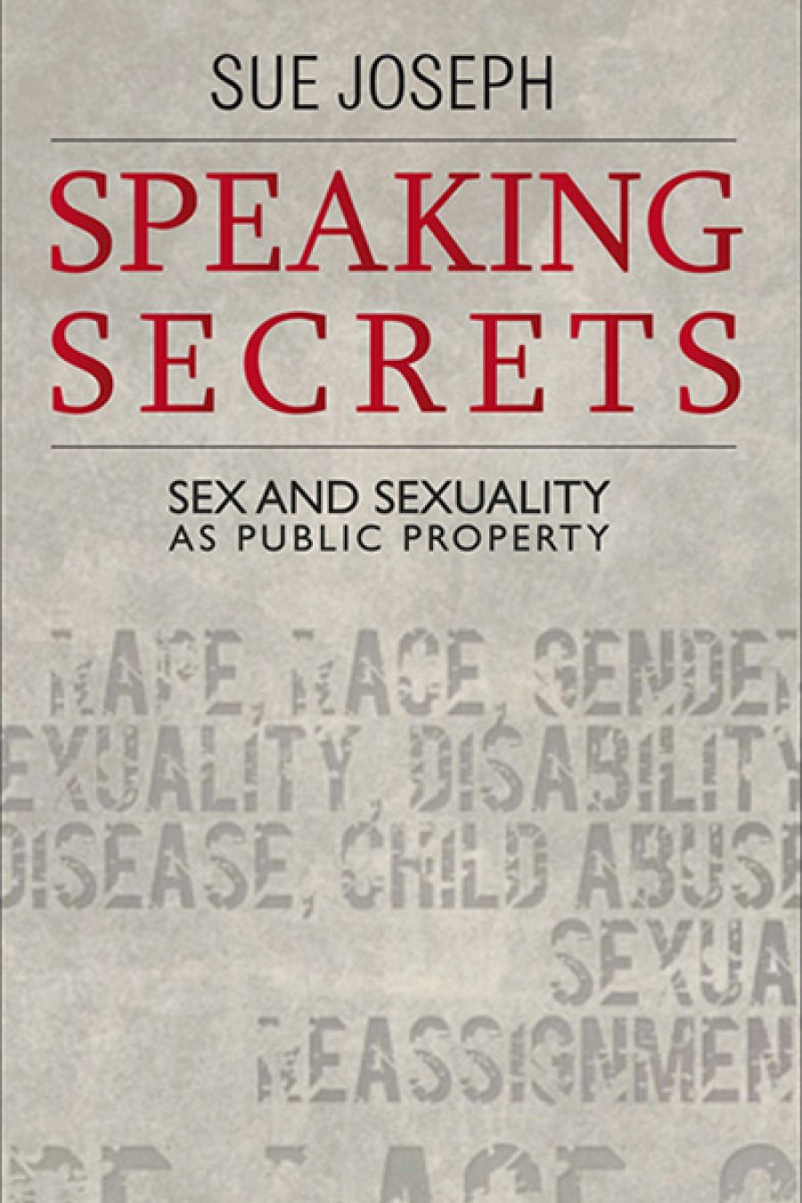 Jay Daniel Thompson reviews Speaking Secrets by Sue Joseph
