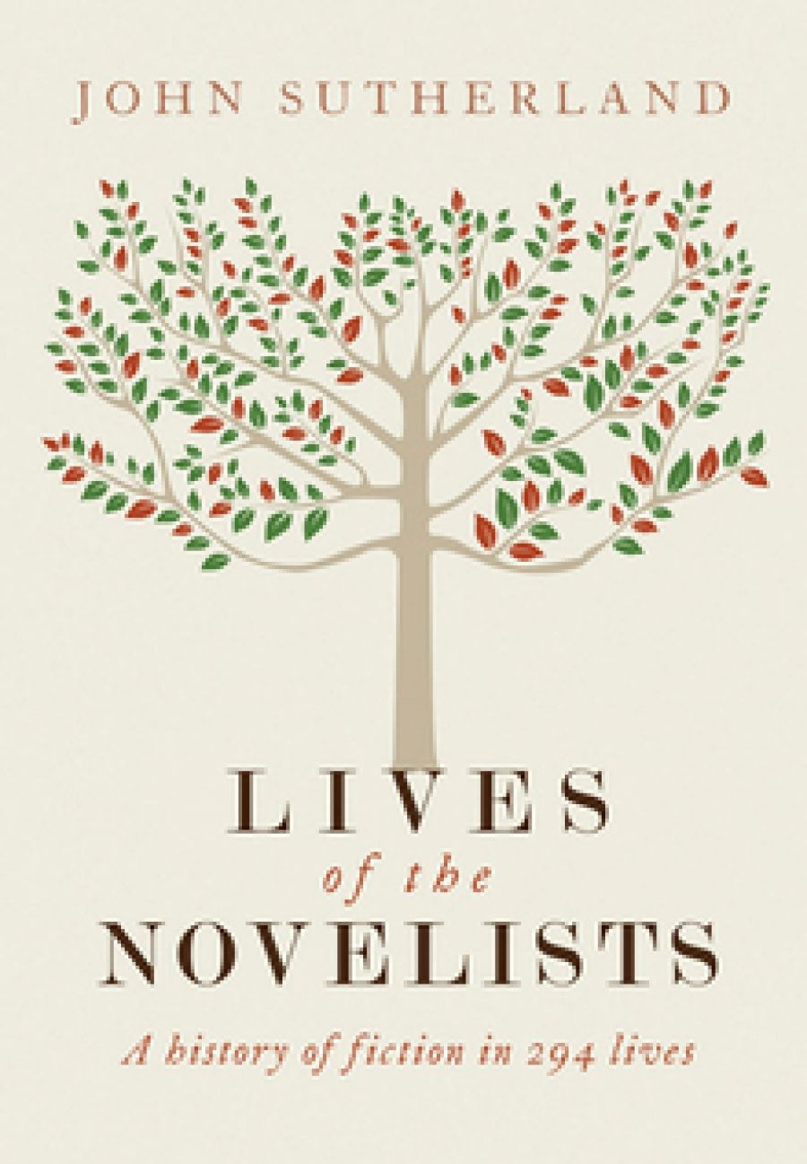 James Ley reviews The Lives of the Novelists by John Sutherland