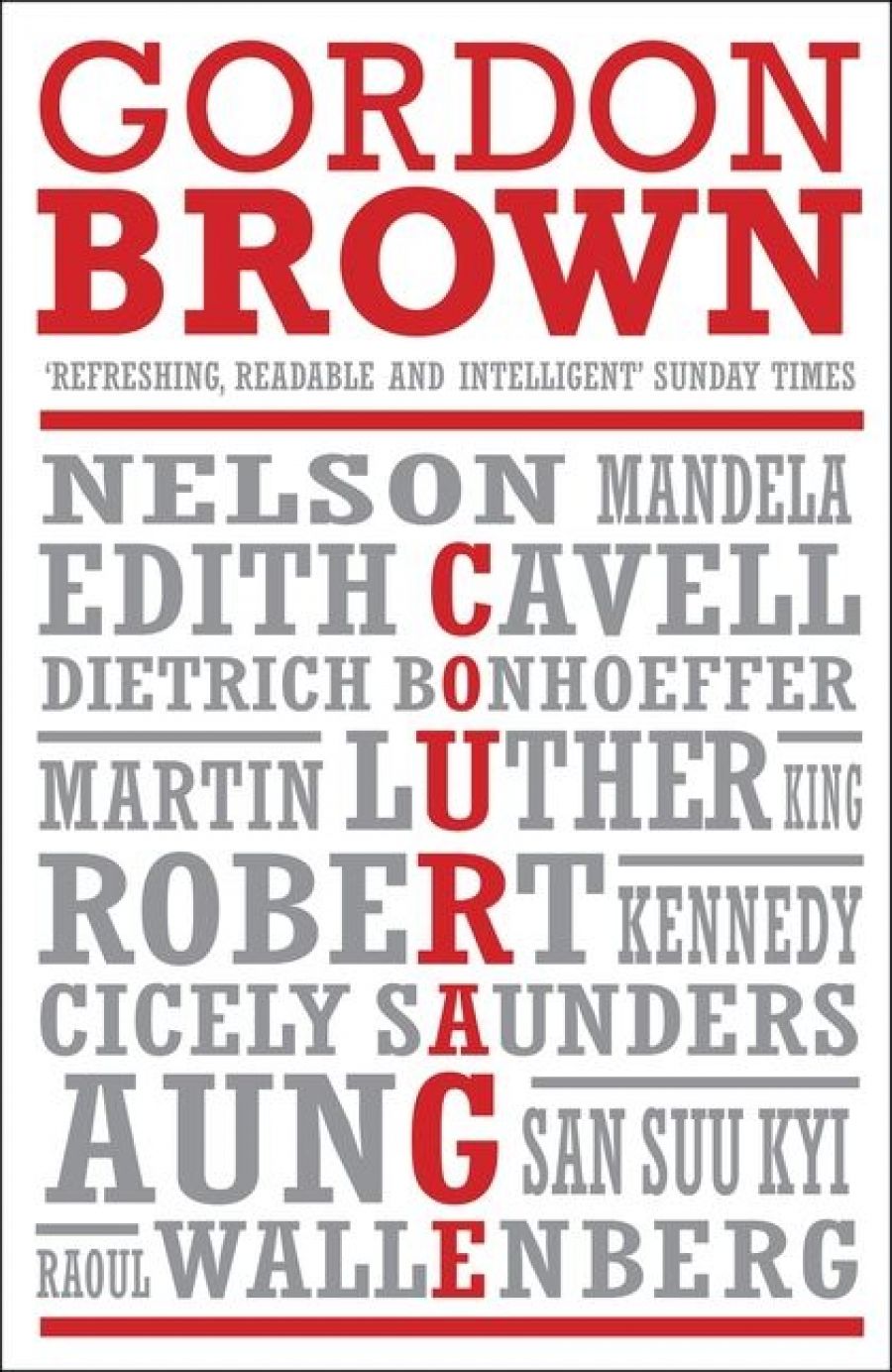 John Button reviews Courage: Eight portraits by Gordon Brown