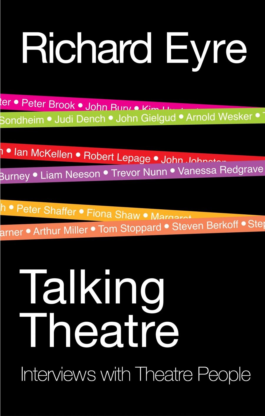 Michael Morley reviews Talking Theatre: Interviews with Theatre People by Richard Eyre