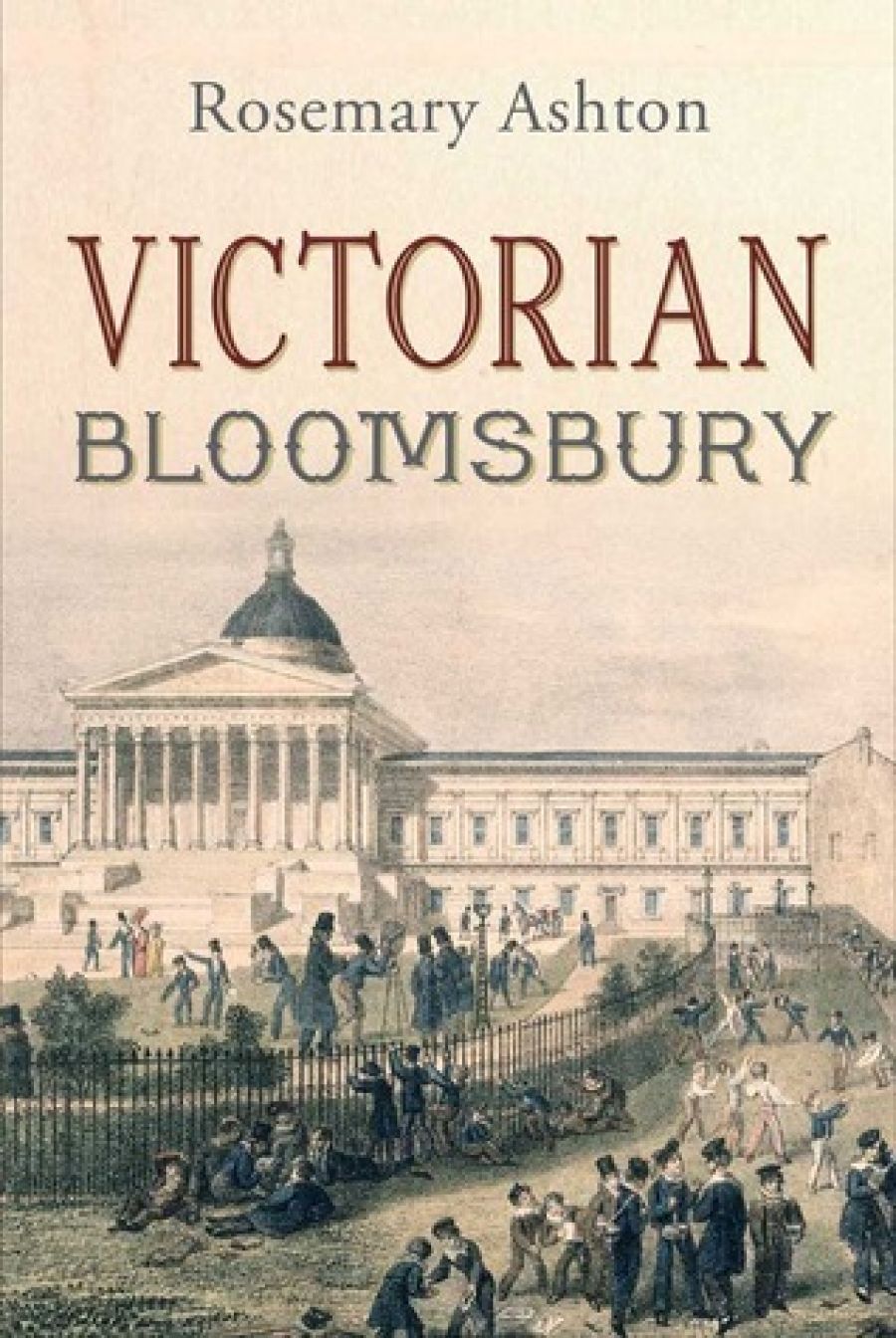Maraget Harris reviews Victorian Bloomsbury by Rosemary Ashton