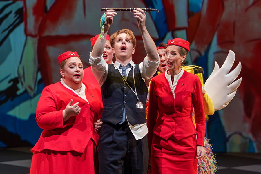 ‘The Magic Flute: Mozart’s popular singspiel in a non-specific “now”’ by Ben Brooker