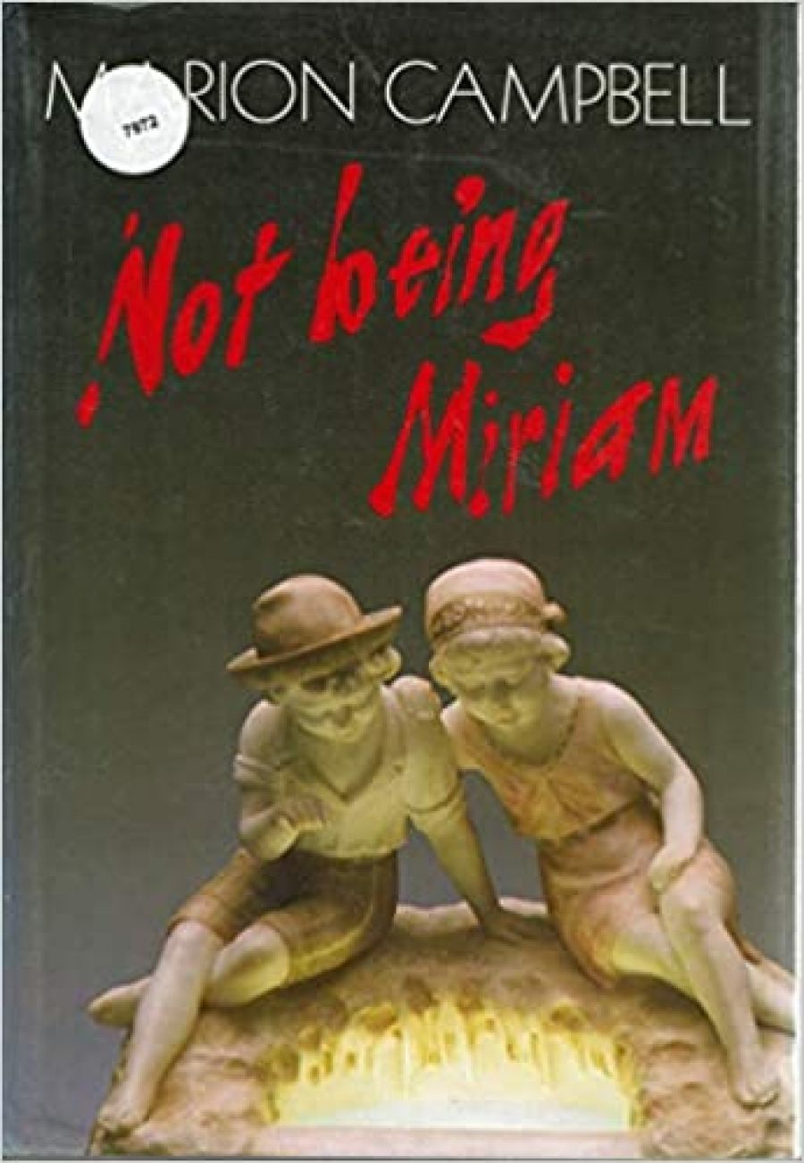 Delys Bird reviews Not Being Miriam by Marion Campbell