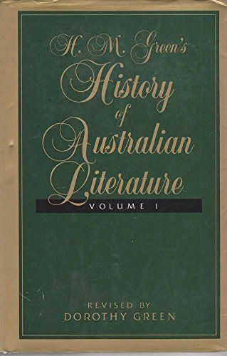 A History of Australian Literature