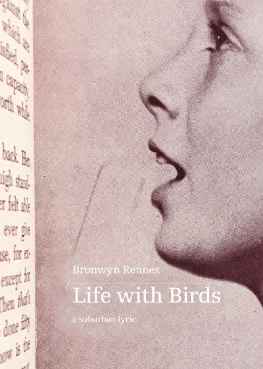Sarah Gory reviews Life with Birds: A suburban lyric by Bronwyn Rennex