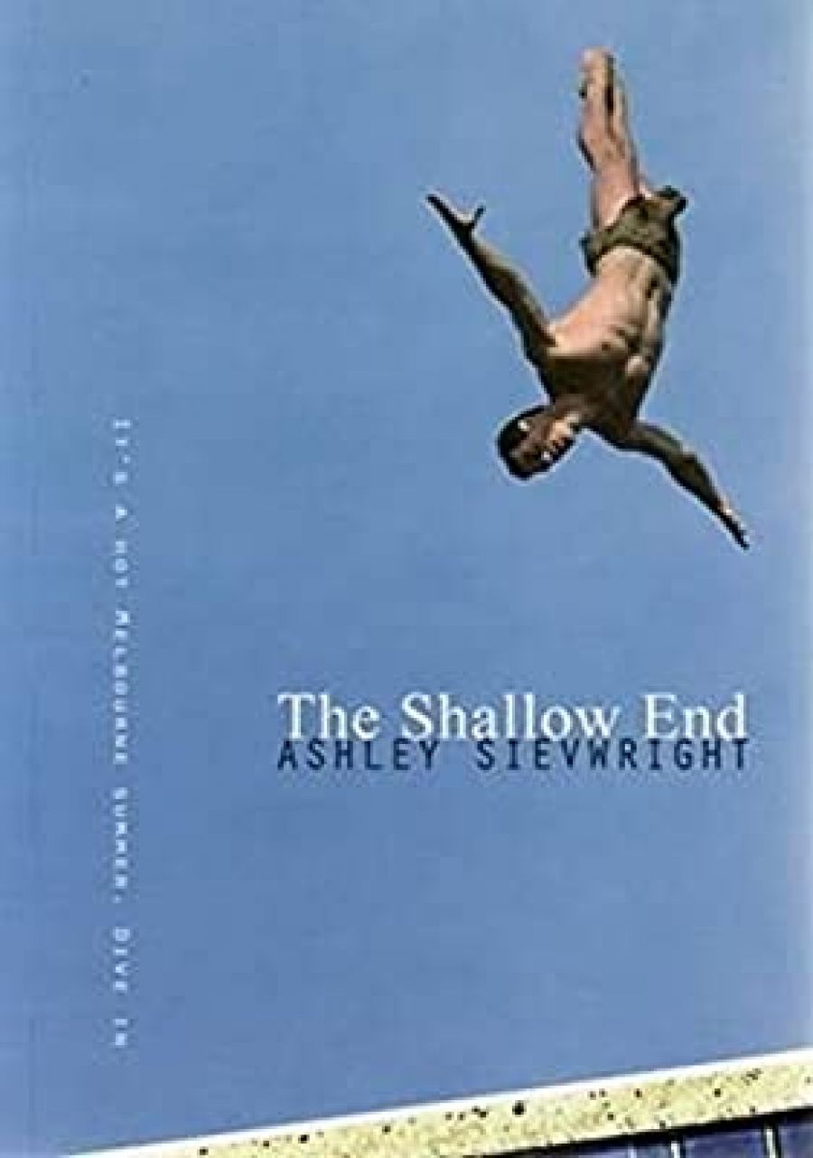 Ken Knight reviews The Shallow End by Ashley Sievwright
