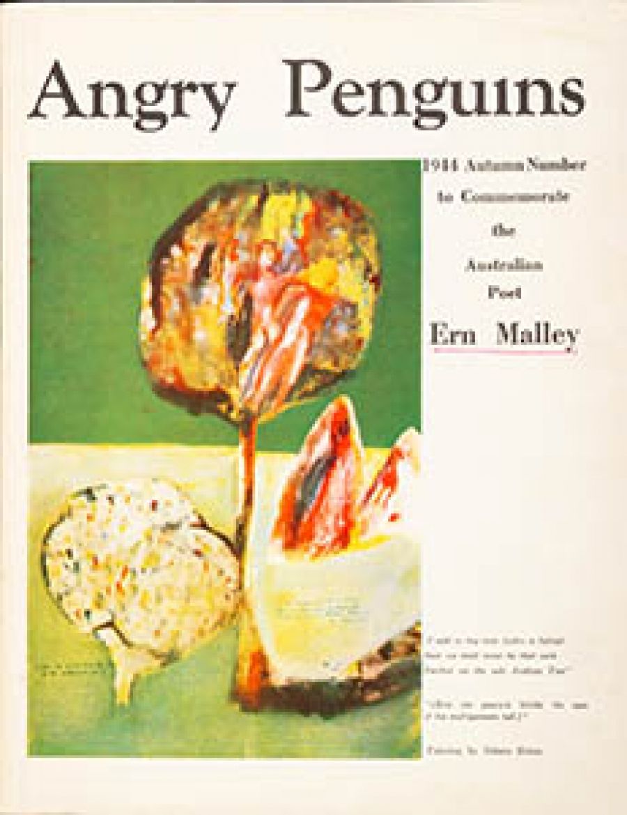 John McLaren reviews Angry Penguins: 1944 Autumn Number to Commemorate the Australian Poet Ern Malley and Poetic Gems by Max Harris
