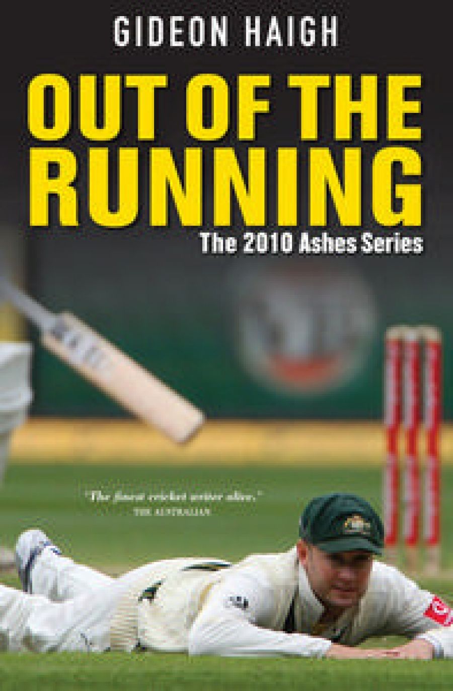 Bernard Whimpress reviews Out of the Running: The 2010–11 Ashes series by Gideon Haigh