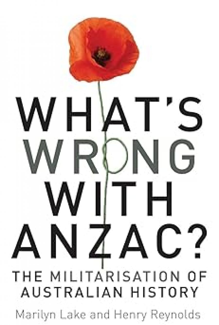 Robin Prior reviews What’s wrong with Anzac? The militarisation of Australian history by Marilyn Lake and Henry Reynolds (with Mark McKenna and Joy Damousi)