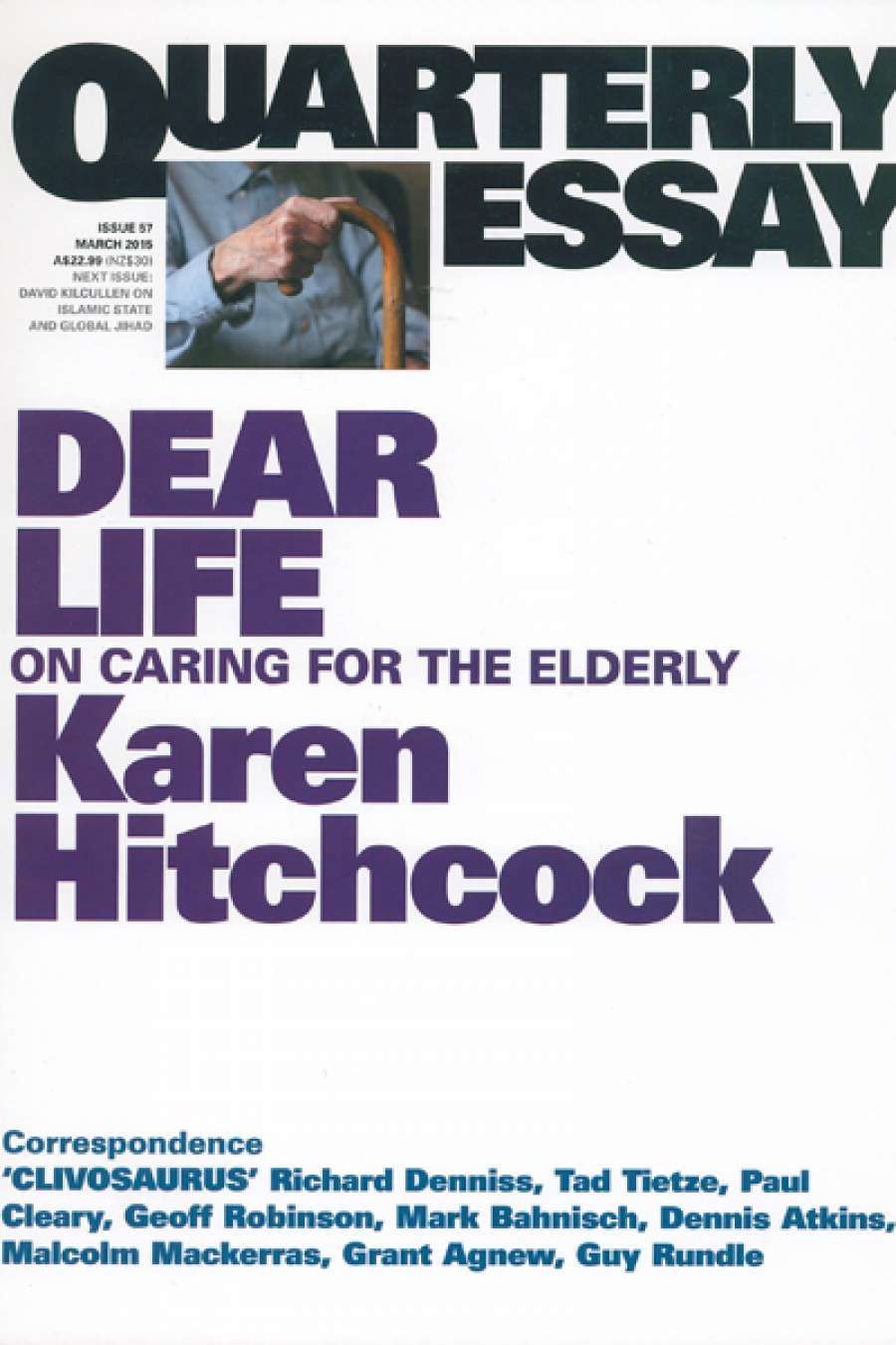 Carol Middleton reviews Dear Life by Karen Hitchcock