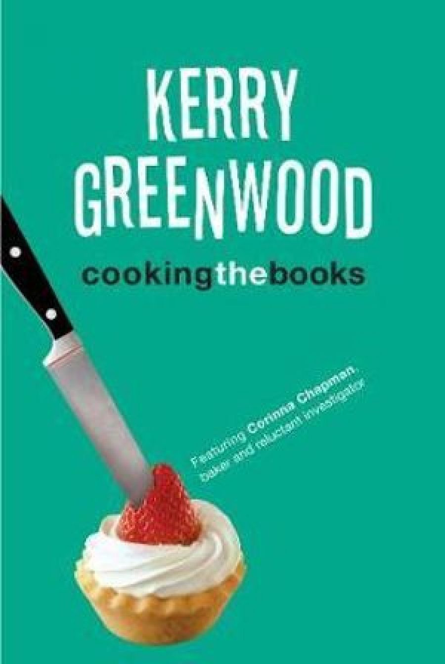 Francesca Sasnaitis reviews Cooking the Books by Kerry Greenwood