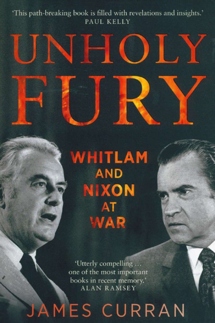 Billy Griffiths reviews Unholy Fury by James Curran