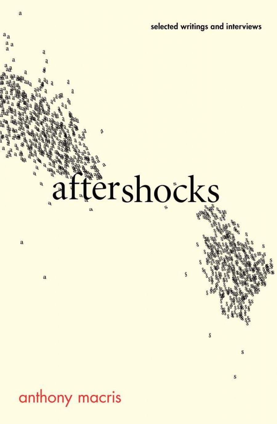 Kári Gíslason reviews Aftershocks: Selected writings and interviews by Anthony Macris
