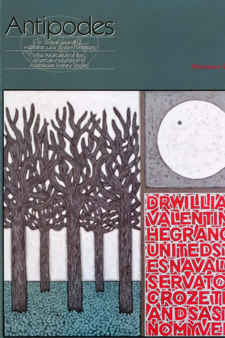 Susan Lever reviews Antipodes, Vol. 27, No. 1, edited by Mark Klemens