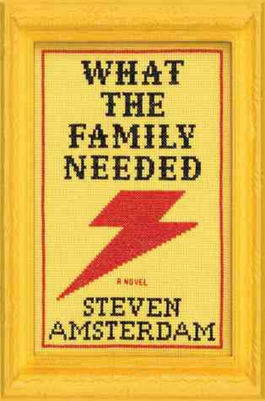 Nicolas Low reviews What the Family Needed by Steven Amsterdam